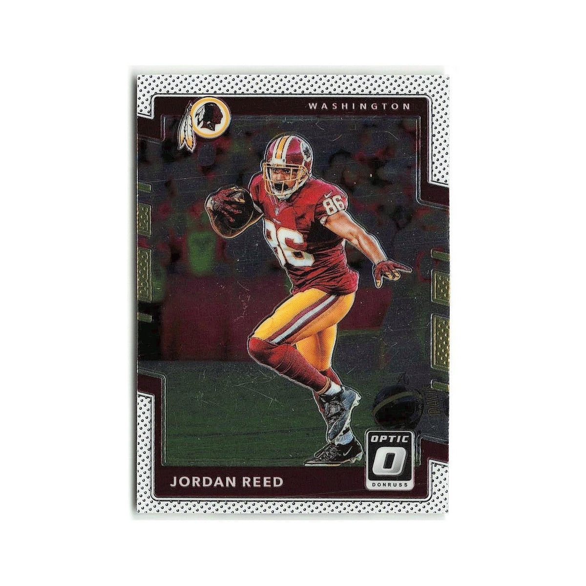 Jordan Reed 2017 Donruss Optic #41 Washington Redskins Football Card NM