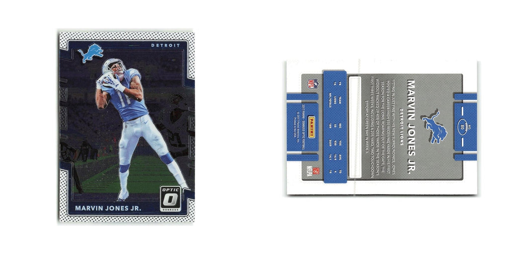 Marvin Jones Jr. 2017 Donruss Optic #80 Detroit Lions Football Card NM
