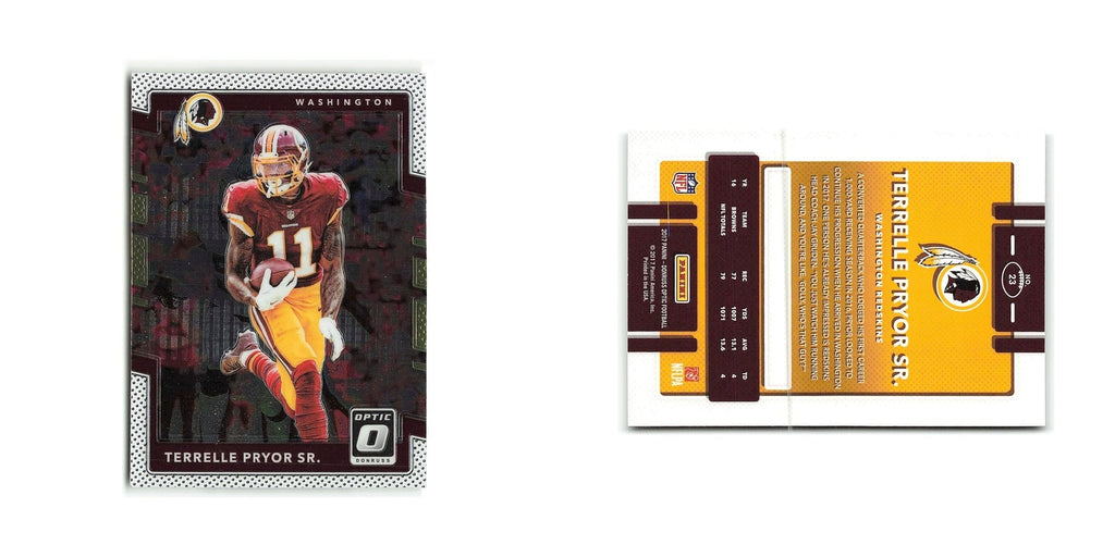 Terrelle Pryor Sr. 2017 Donruss Optic #23 Washington Redskins Football Card NM