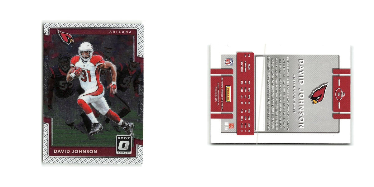 David Johnson 2017 Donruss Optic #30 Arizona Cardinals Football Card NM