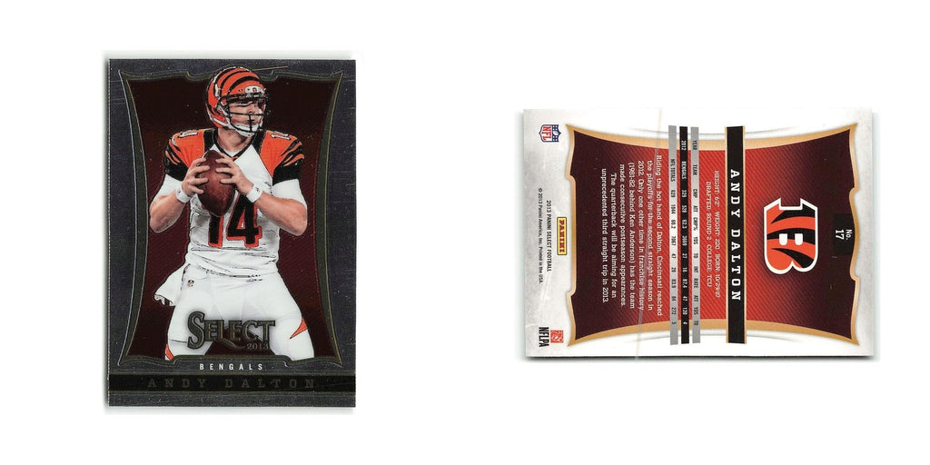Andy Dalton 2013 Panini Select #17 Cincinnati Bengals Football Card NM