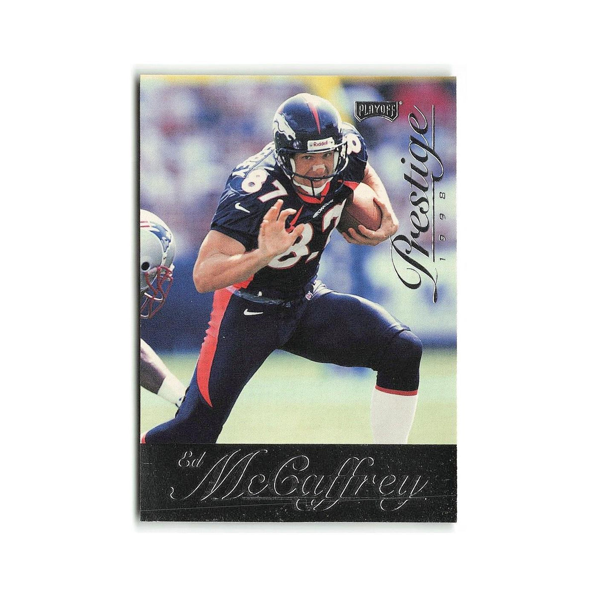 Ed McCaffery 1998 Playoff Prestige #7 Denver Broncos Football Card NM