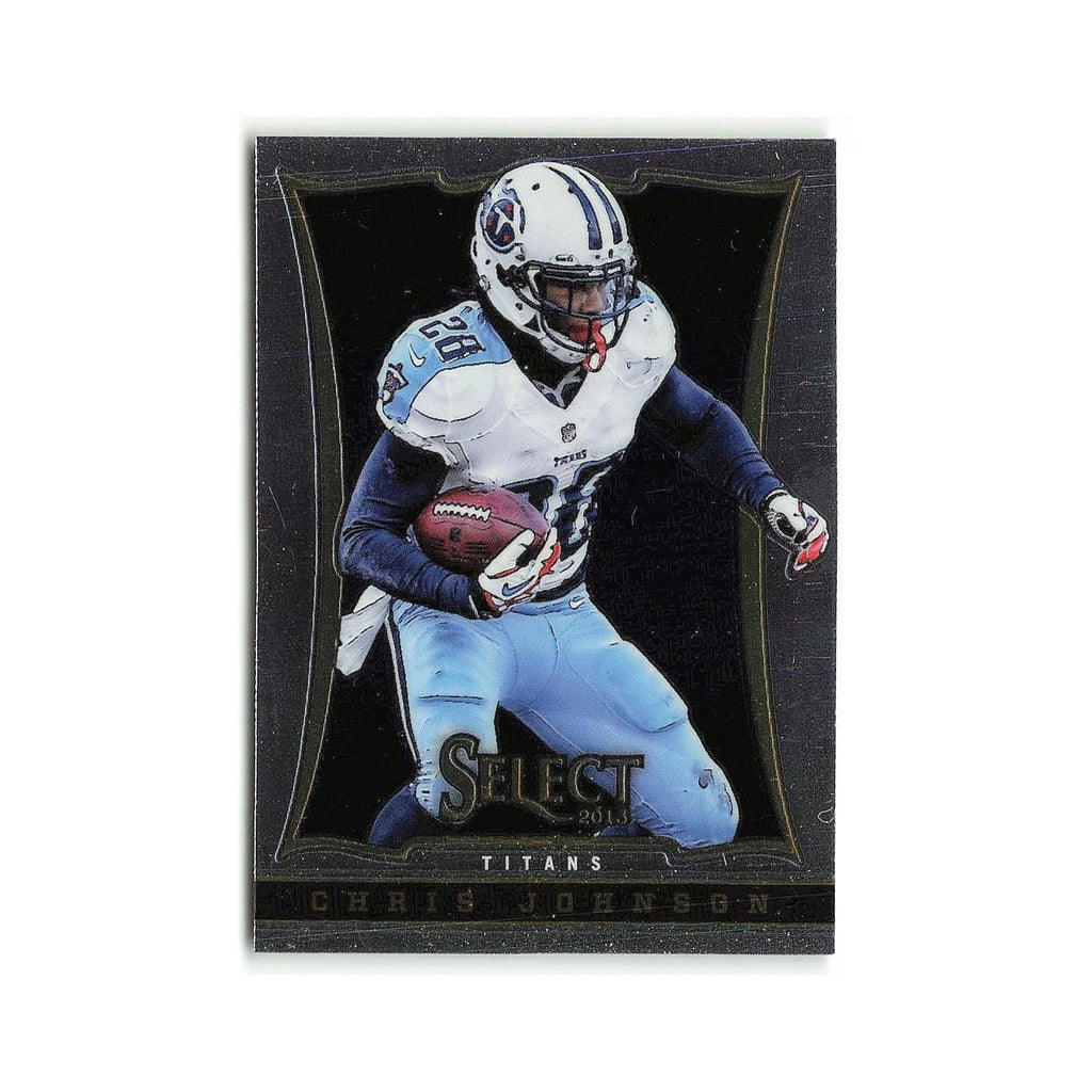Chris Johnson 2013 Panini Select #34 Tennessee Titans Football Card NM