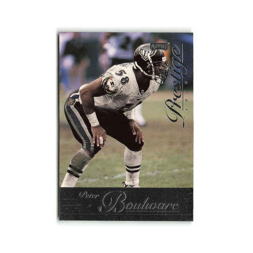 Peter Boulware 1998 Playoff Prestige #110 Baltimore Ravens Football Card NM