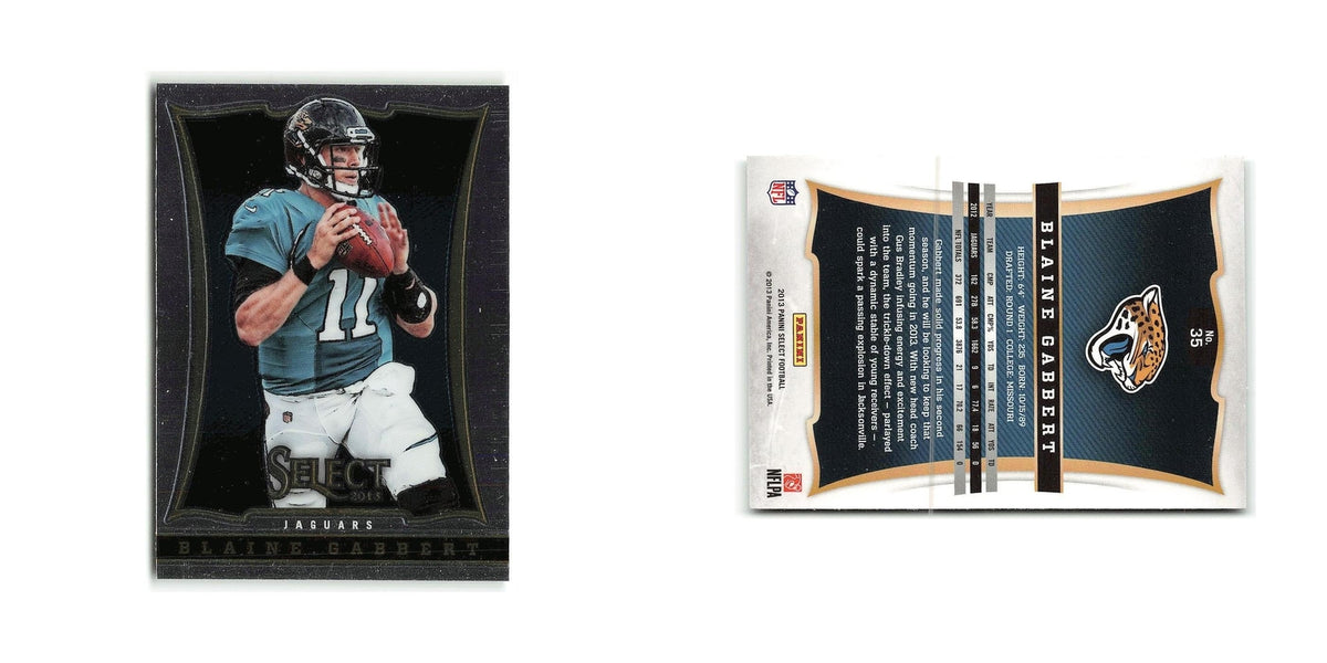 Blaine Gabbert 2013 Panini Select #35 Jacksonville Jaguars Football Card NM