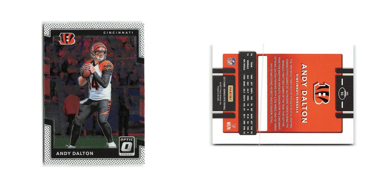 Andy Dalton 2017 Donruss Optic #53 Cincinnati Bengals Football Card NM