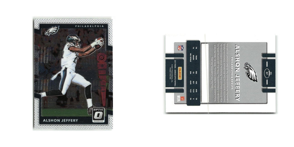 Alshon Jeffery 2017 Donruss Optic #57 Philadelphia Eagles Football Card NM