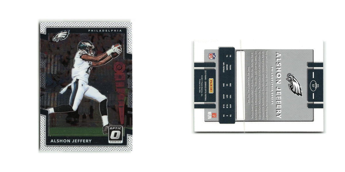 Alshon Jeffery 2017 Donruss Optic #57 Philadelphia Eagles Football Card NM