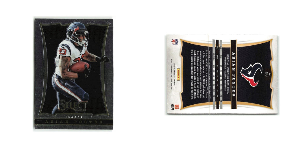 Arian Foster 2013 Panini Select #28 Houston Texans Football Card NM