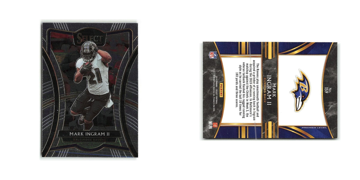 Mark Ingram II 2019 Panini Select #159 Baltimore Ravens Football Card NM
