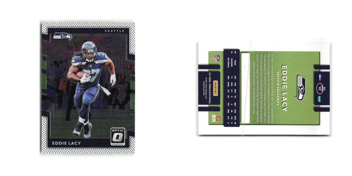 Eddie Lacy 2017 Donruss Optic #26 Seattle Seahawks Football Card NM