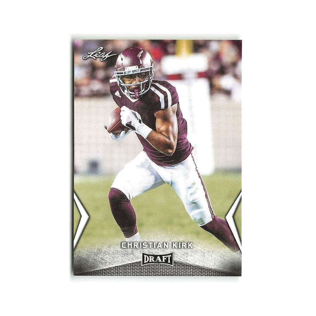 Christian Kirk 2018 Leaf Draft #11 Texas A&M Aggies Football Card NM
