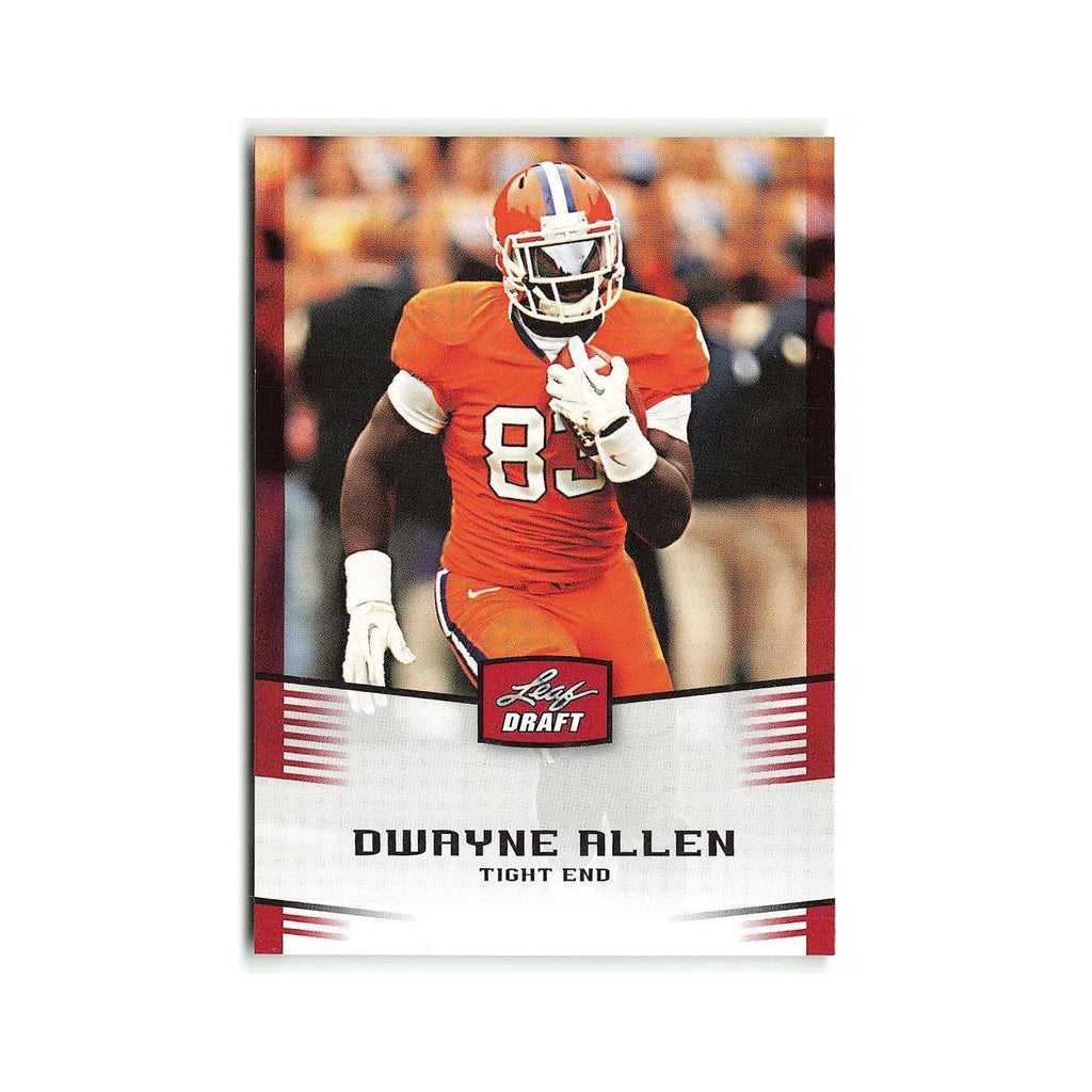 Dwayne Allen 2012 Leaf Draft #18 Clemson Tigers Football Card NM