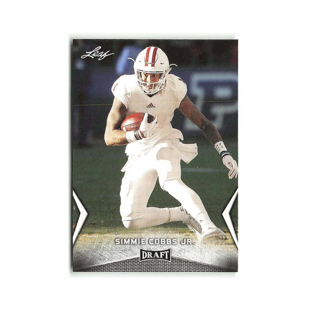 Simmie Cobbs Jr. 2018 Leaf Draft #56 Indiana Hoosiers Football Card NM
