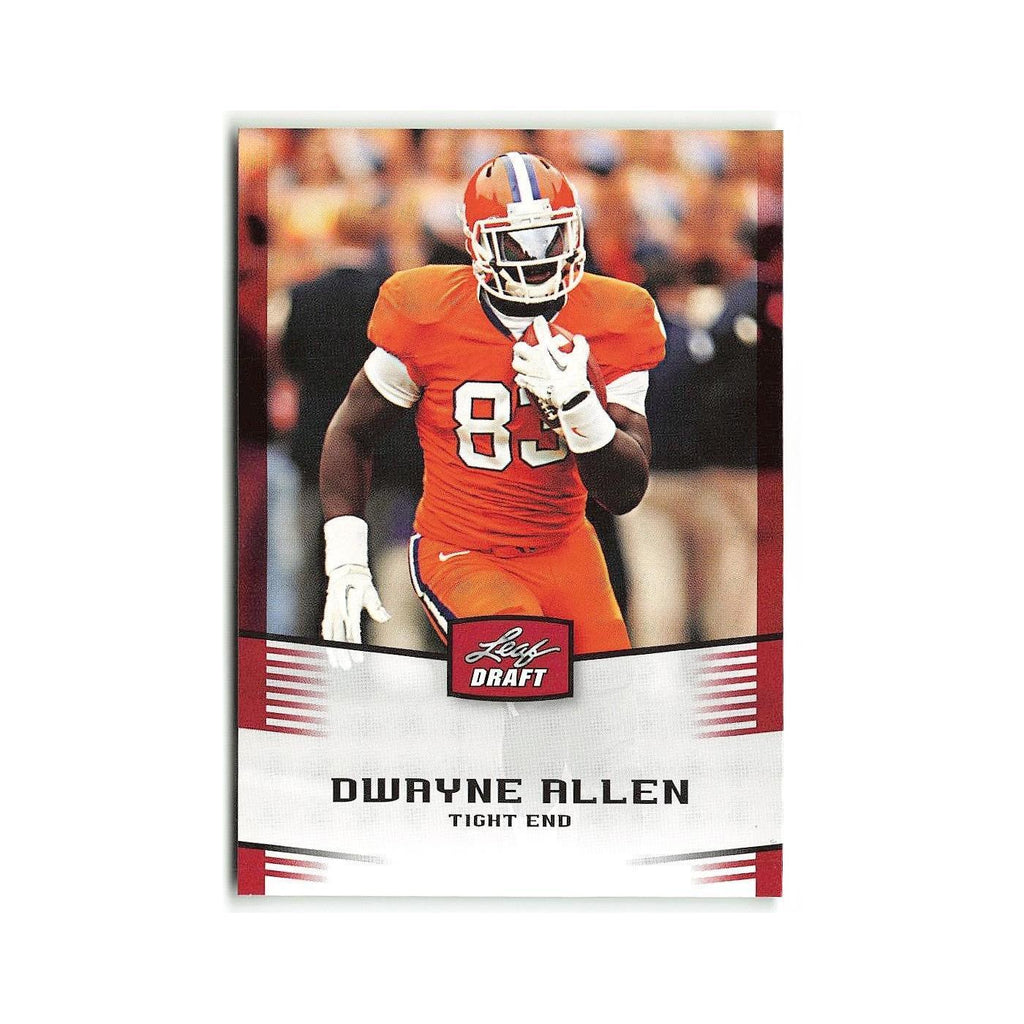 Dwayne Allen 2012 Leaf Draft #18 Clemson Tigers Football Card NM