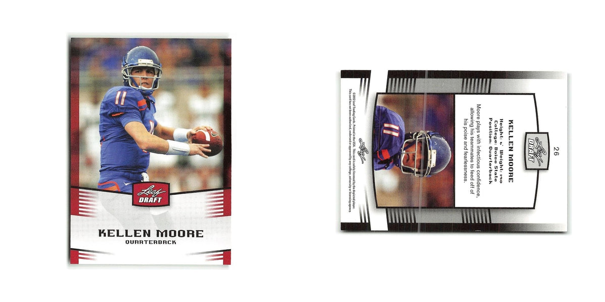Kellen Moore 2012 Leaf Draft #26 Boise State Broncos Football Card NM
