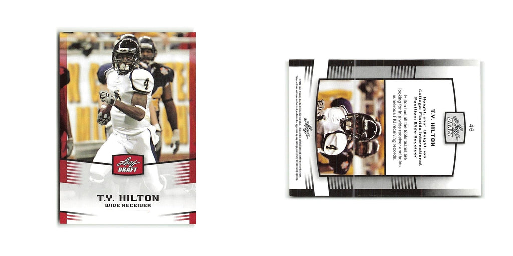 T.Y. Hilton 2012 Leaf Draft #46 FIU Panthers Football Card NM