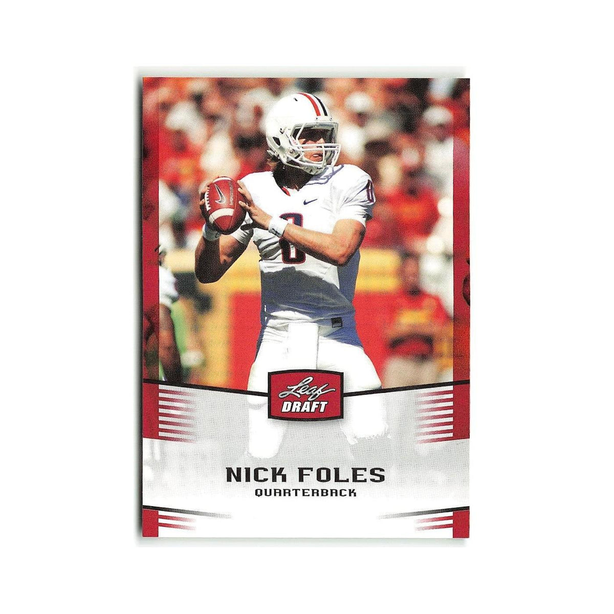 Nick Foles 2012 Leaf Draft #37 Arizona Wildcats Football Card NM