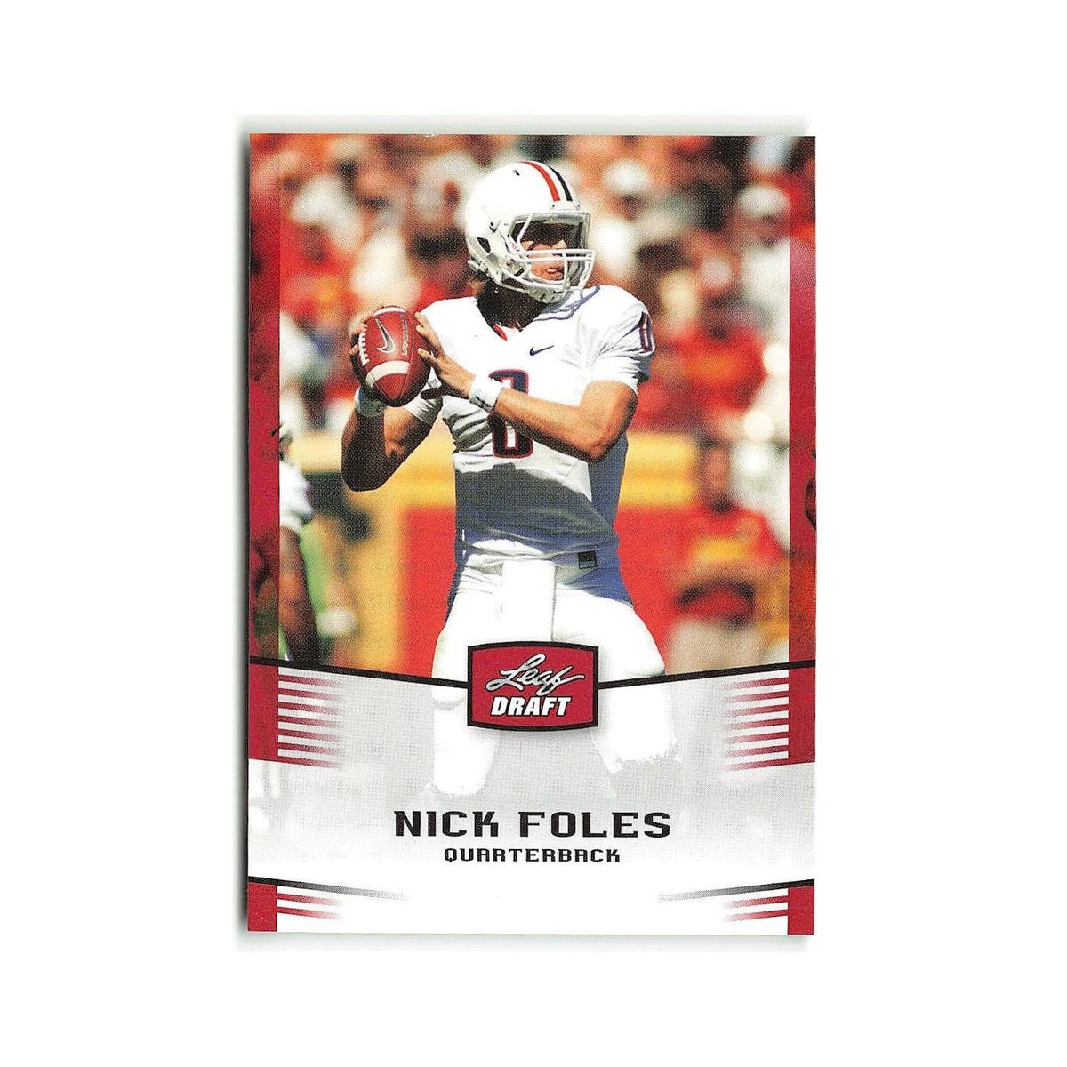 Nick Foles 2012 Leaf Draft #37 Arizona Wildcats Football Card NM