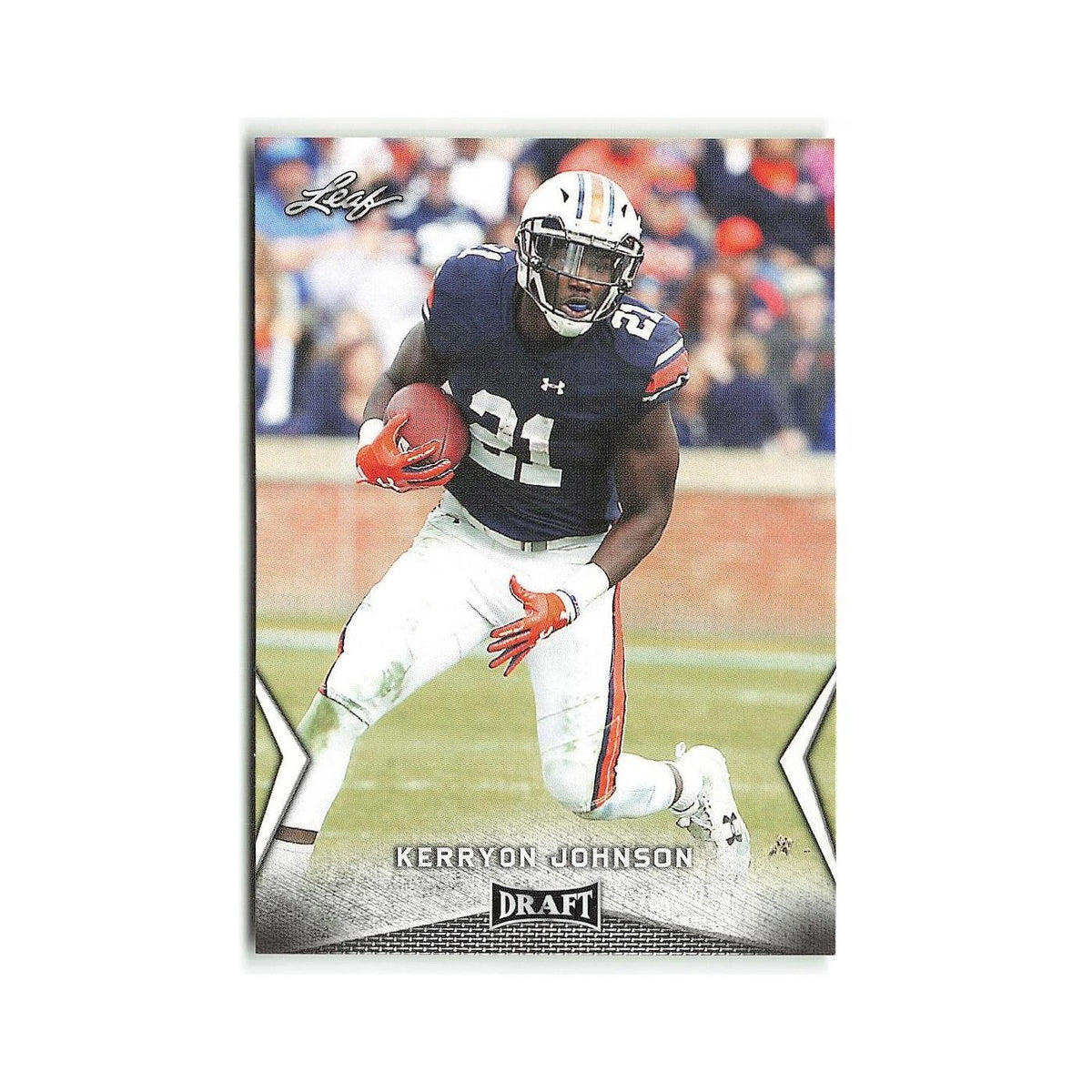 Kerryon Johnson 2018 Leaf Draft #33 Auburn Tigers Football Card NM