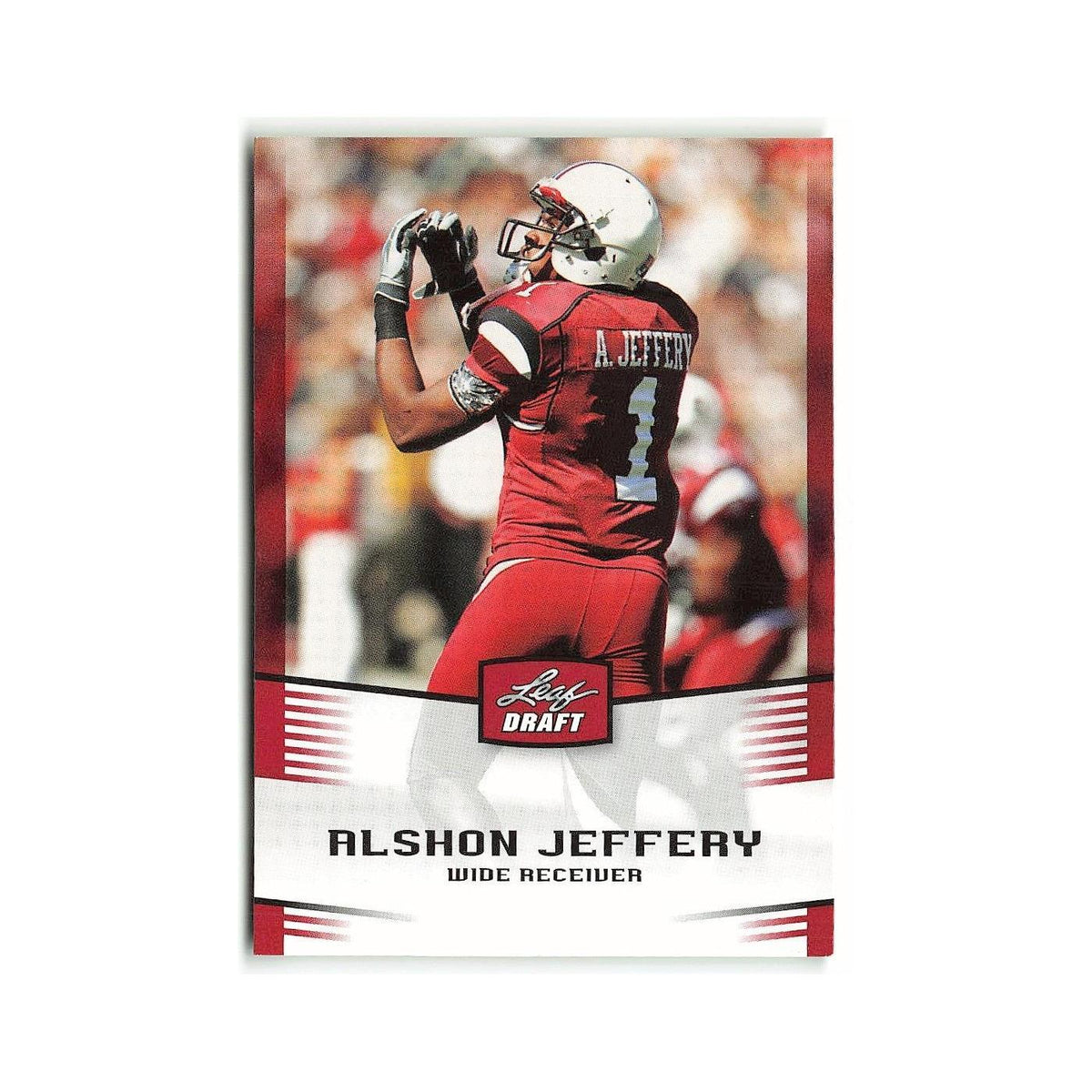 Alshon Jeffery 2012 Leaf Draft #2 South Carolina Gamecocks Football Card NM