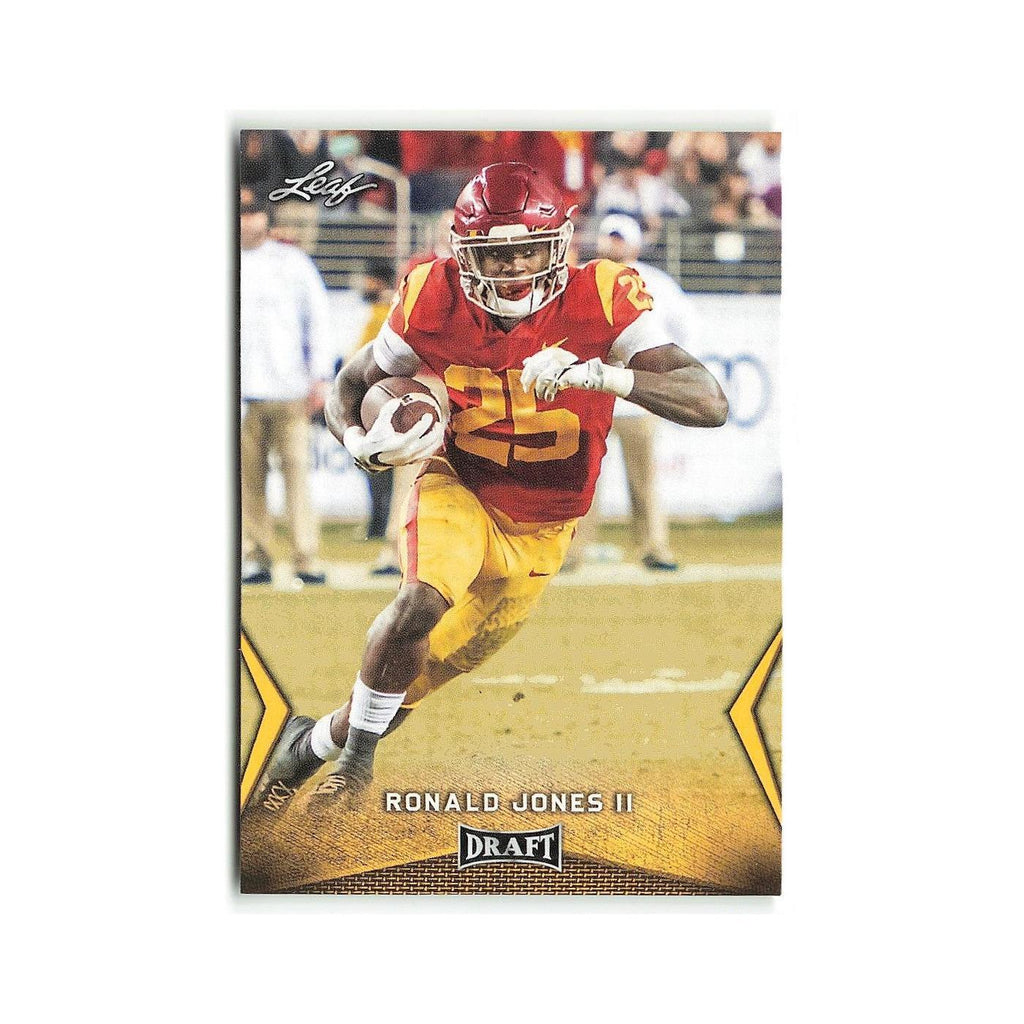 Ronald Jones II 2018 Leaf Draft #50 USC Trojans Football Card NM