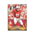 Troy Fumagalli 2018 Leaf Draft Gold #59 Wisconsin Badgers Football Card NM