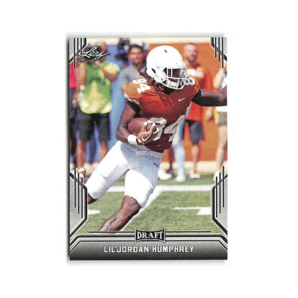 Lil'Jordan Humphrey 2019 Leaf Draft #49 Texas Longhorns Football Card NM
