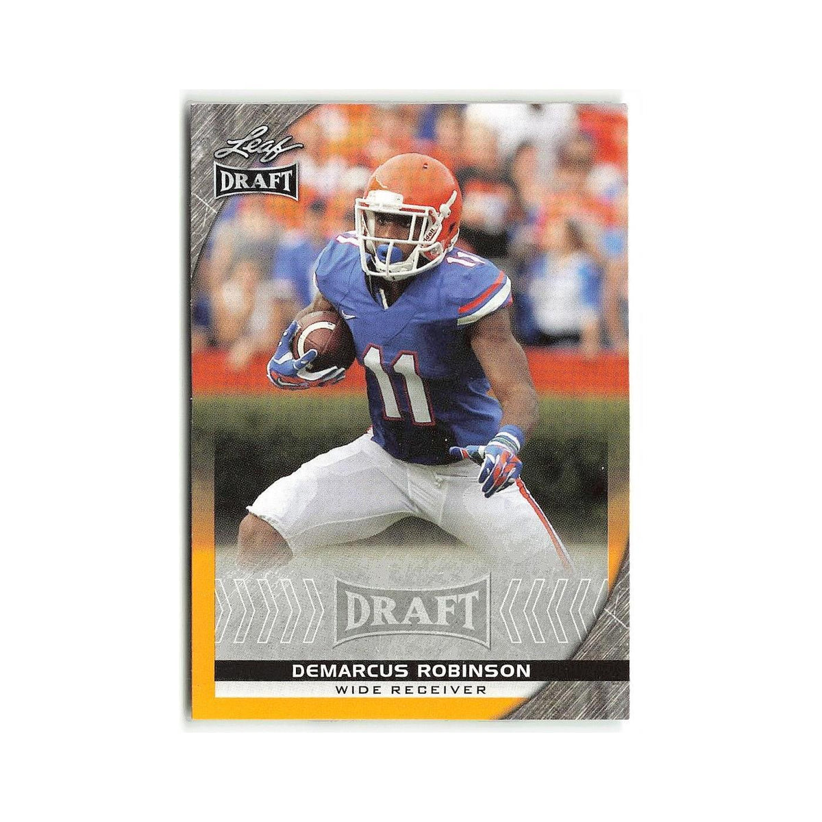 Demarcus Robinson 2016 Leaf Draft Gold #26 Florida Gators Football Card NM