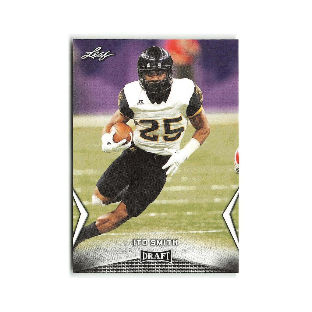 Ito Smith 2018 Leaf Draft #25 Southern Miss Golden Eagles Football Card NM