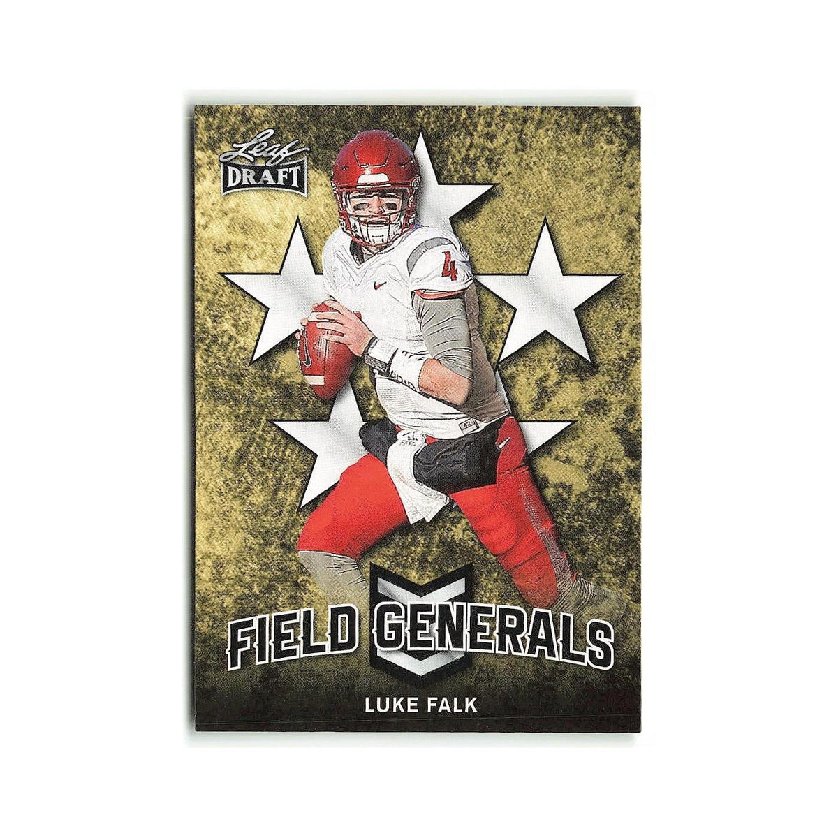 Luke Falk 2018 Leaf Draft Field Generals #FG-06 WSU Cougars Football Card NM