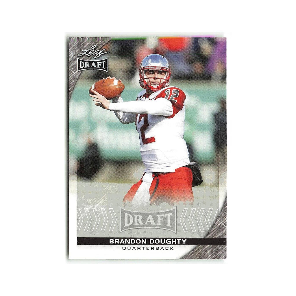 Brandon Doughty 2016 Leaf Draft #7 Western Kentucky Hilltoppers Football Card NM