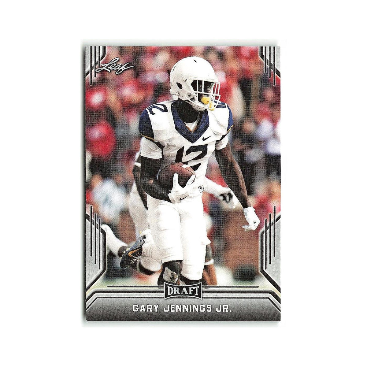 Gary Jennings Jr. 2019 Leaf Draft #31 West Virginia Mountaineers NM