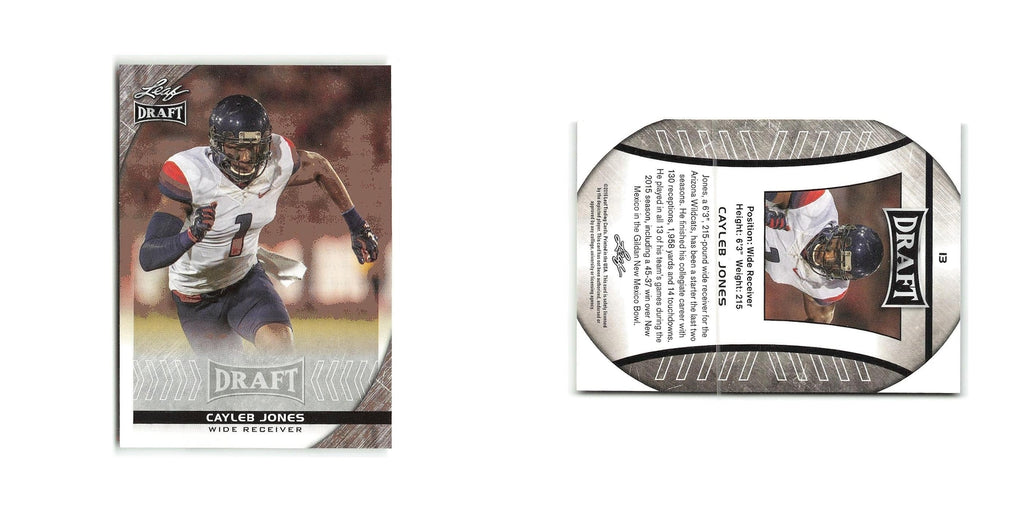 Cayleb Jones 2016 Leaf Draft #13 Arizona Wildcats Football Card NM