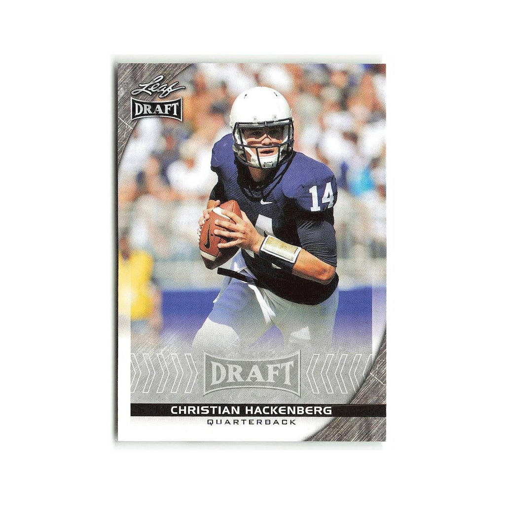Christian Hackenberg 2016 Leaf Draft #15 Penn State Nittany Lions NM
