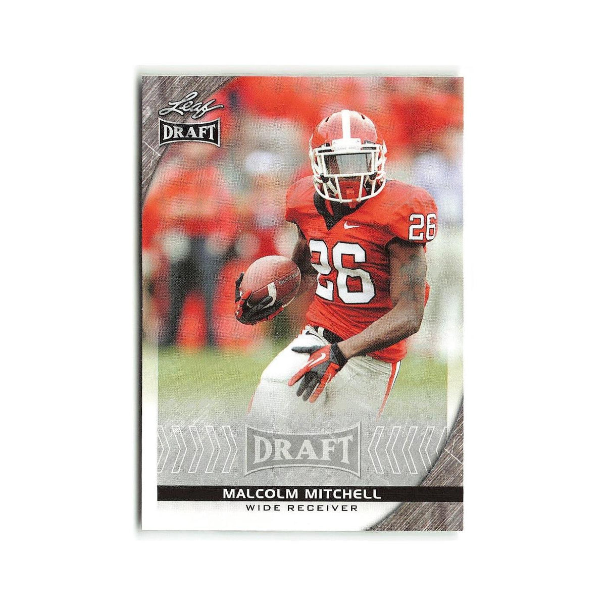 Malcolm Mitchell 2016 Leaf Draft #62 Georgia Bulldogs Football Card NM