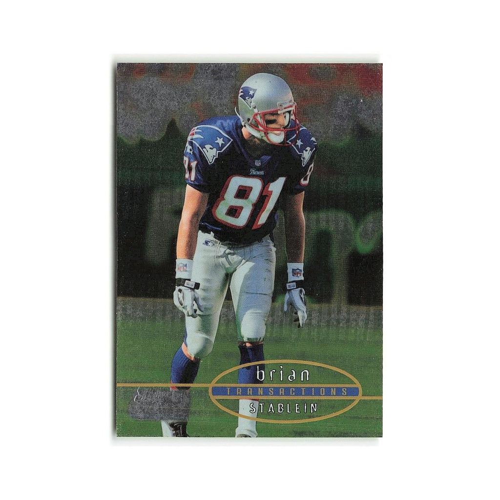 Brian Stablein 1998 Topps Stadium Club #41 New England Patriots Football Card NM