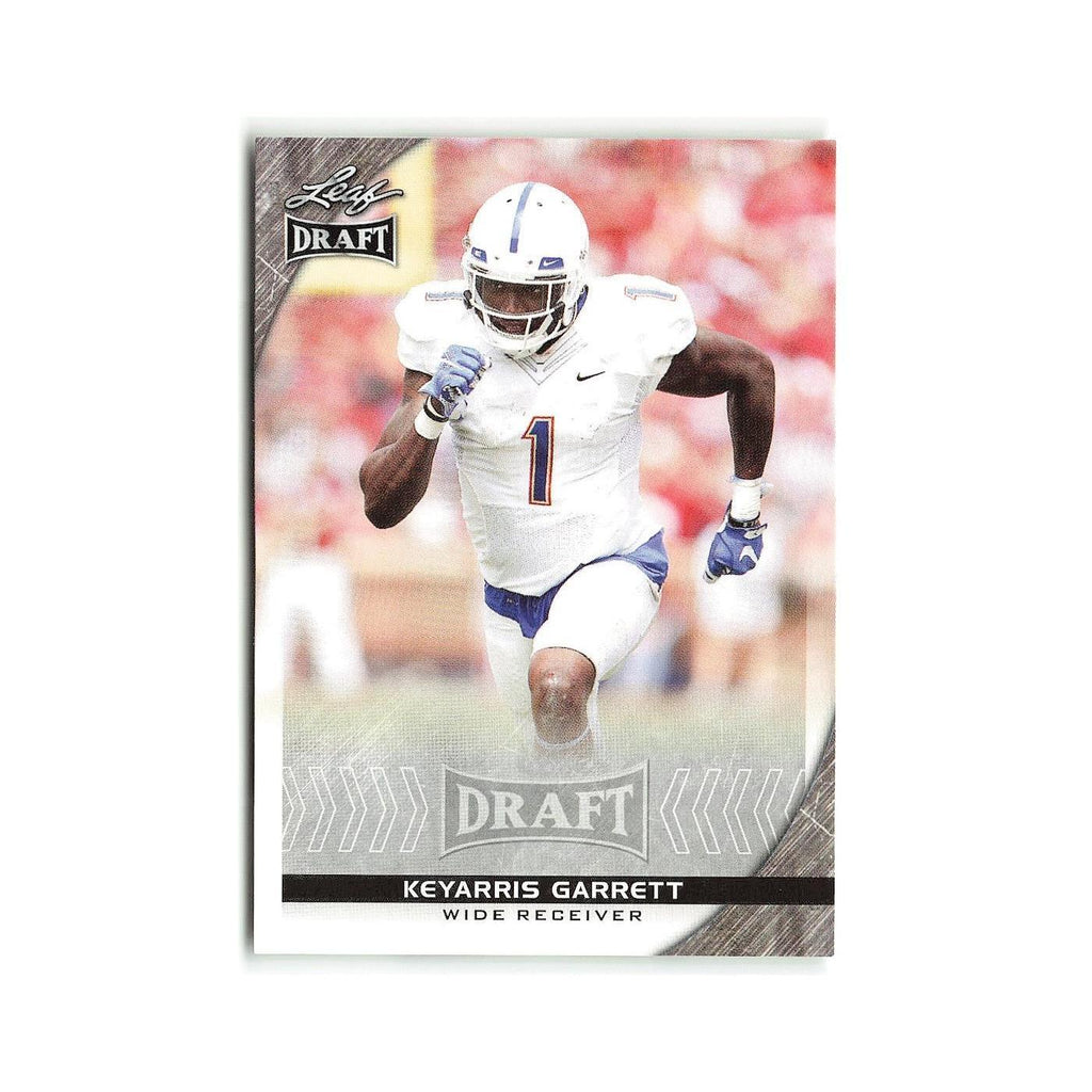 Keyarris Garrett 2016 Leaf Draft #55 Tulsa Golden Hurricane Football Card NM