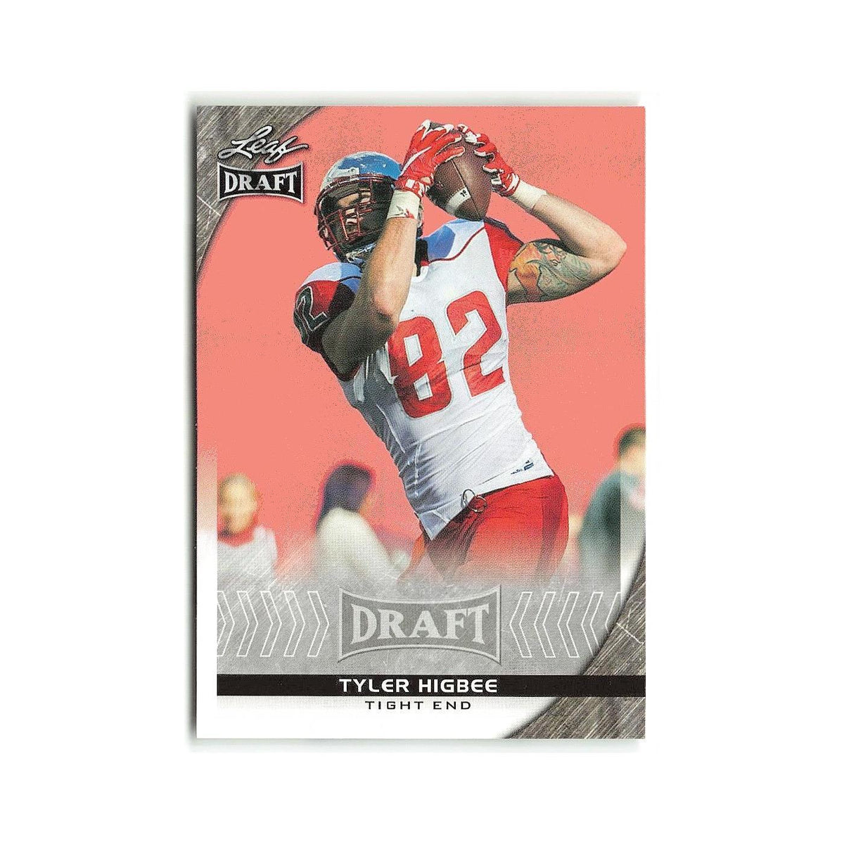 Tyler Higbee 2016 Leaf Draft #88 Western Kentucky Hilltoppers Football Card NM