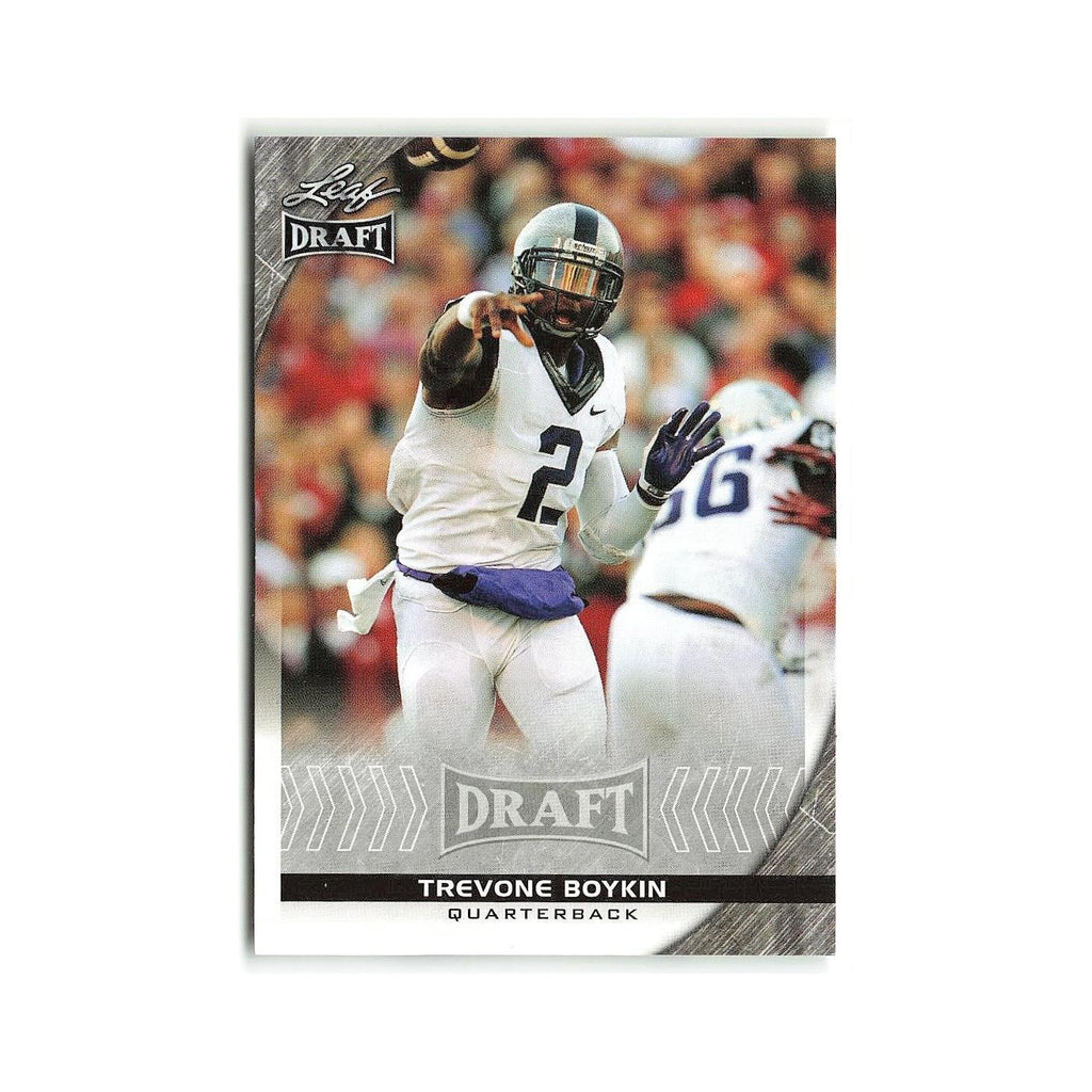 Trevone Boykin 2016 Leaf Draft #85 TCU Horned Frogs Football Card NM