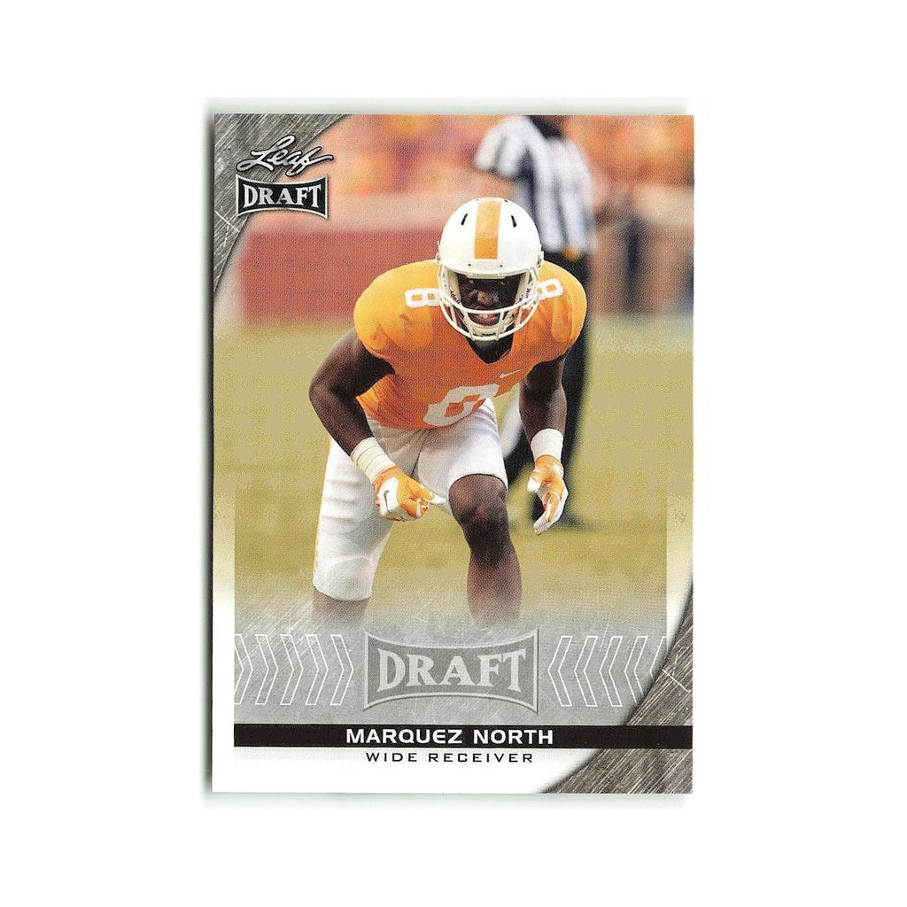 Marquez North 2016 Leaf Draft #63 Tennessee Volunteers Football Card NM