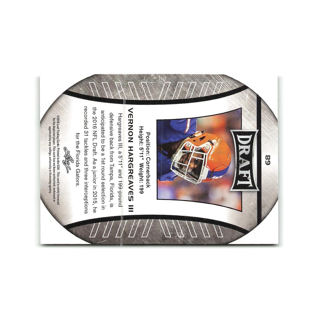 Vernon Hargreaves III 2016 Leaf Draft #89 Florida Gators Football Card NM
