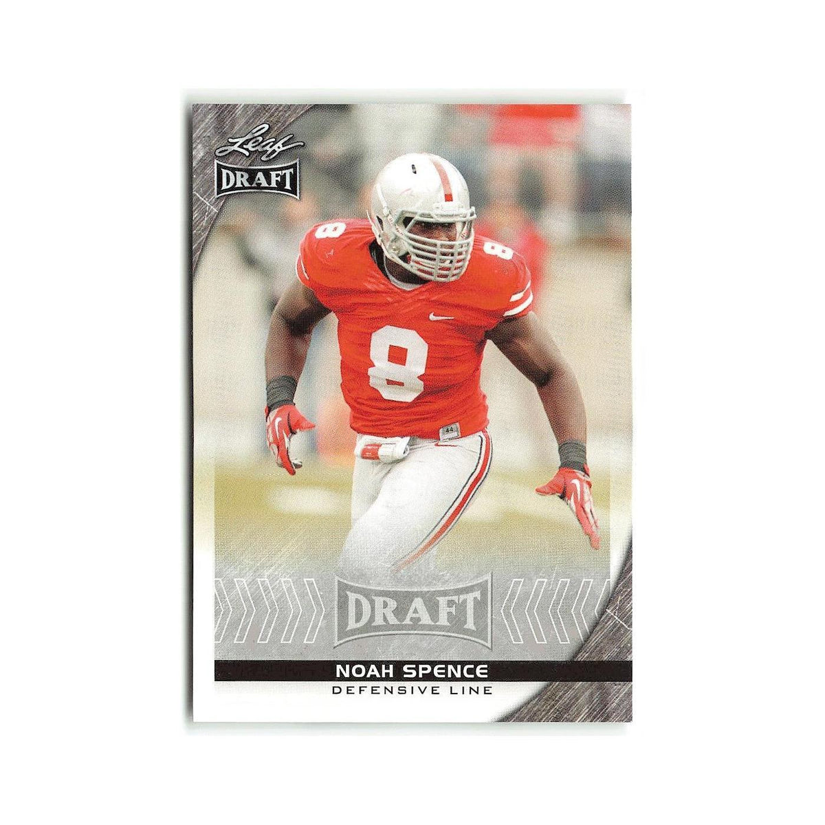 Noah Spence 2016 Leaf Draft #70 Eastern Kentucky Colonels Football Card NM