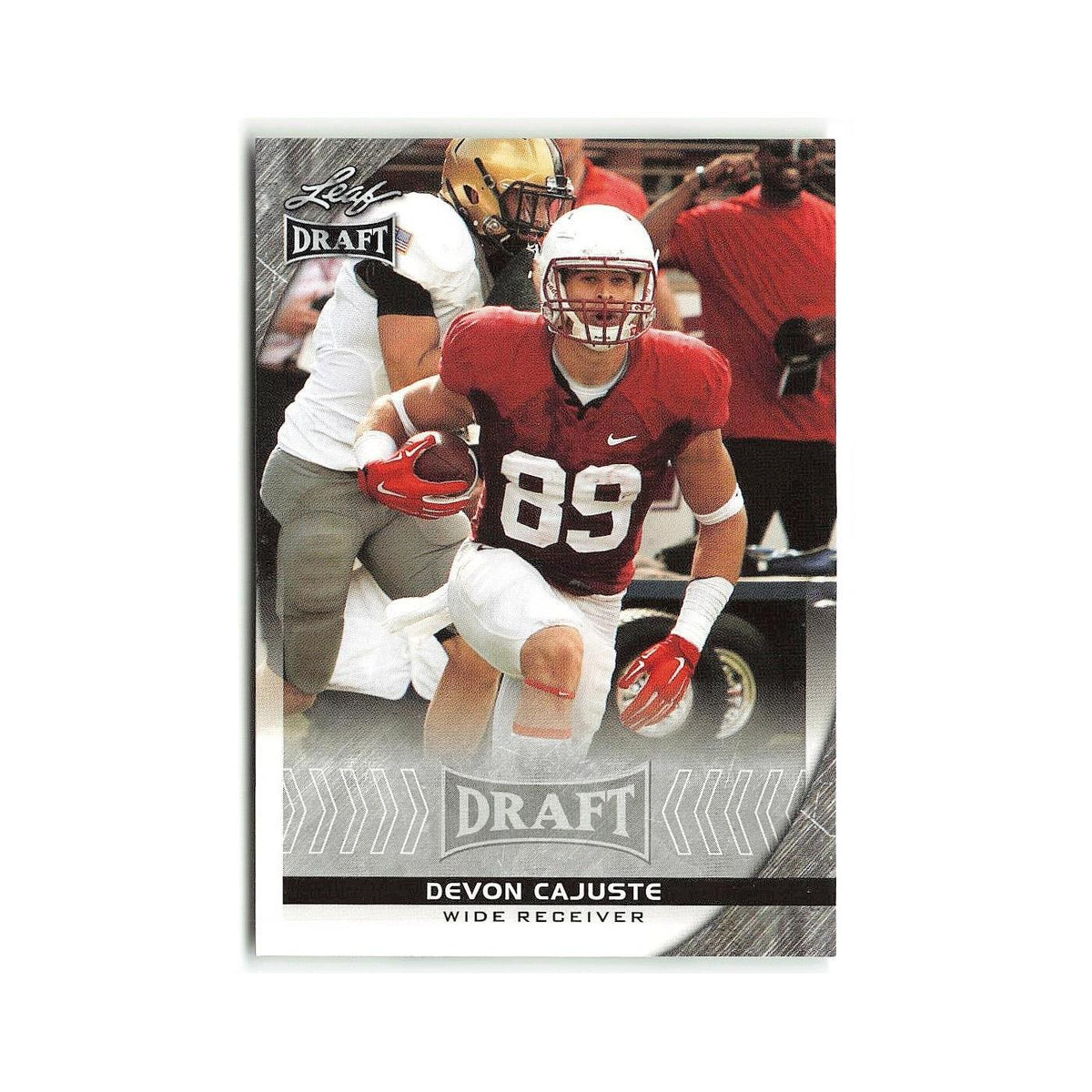 Devon Cajuste 2016 Leaf Draft #28 Stanford Cardinal Football Card NM