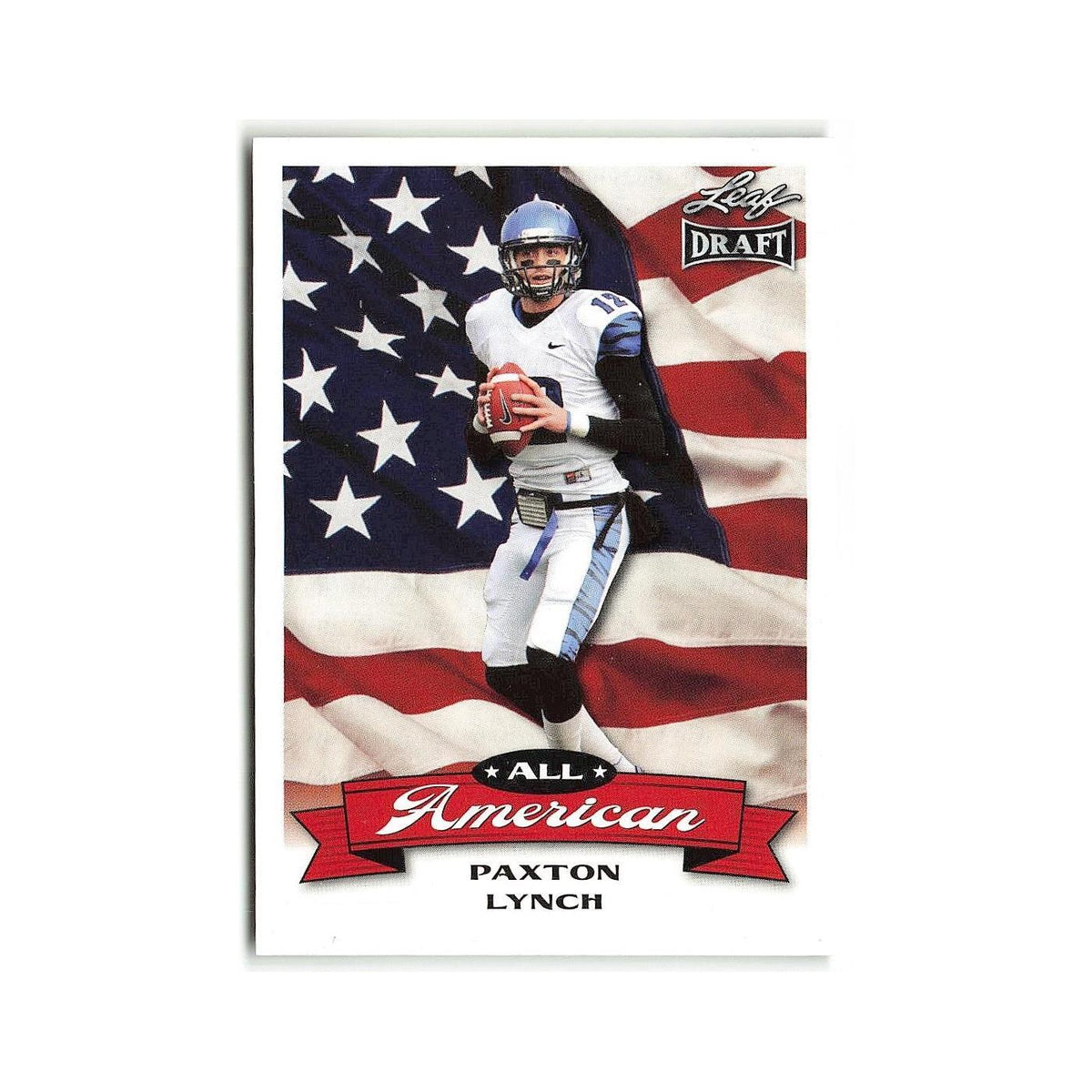 Paxton Lynch 2016 Leaf Draft All American #AA-10 Memphis Tigers Football Card NM