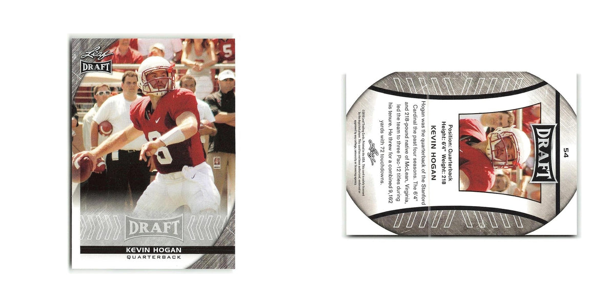 Kevin Hogan 2016 Leaf Draft #54 Stanford Cardinal Football Card NM