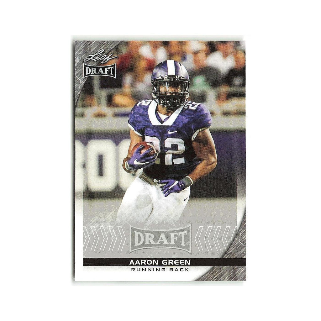 Aaron Green 2016 Leaf Draft #3 TCU Horned Frogs Football Card NM