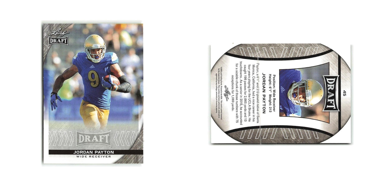 Jordan Payton 2016 Leaf Draft #45 UCLA Bruins Football Card NM