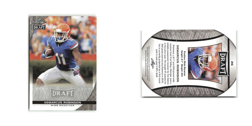 Demarcus Robinson 2016 Leaf Draft #26 Florida Gators Football Card NM