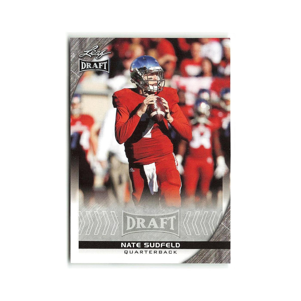 Nate Sudfeld 2016 Leaf Draft #67 Indiana Hoosiers Football Card NM